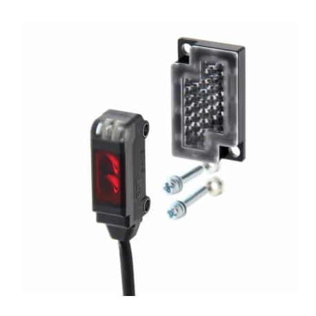 OMRON E3T-SR24 2M E3T-SR24 2M E3T 3011D E3TSR242M OMRON Thumbnail 3h Mirror (included) 200mm PNP Osc